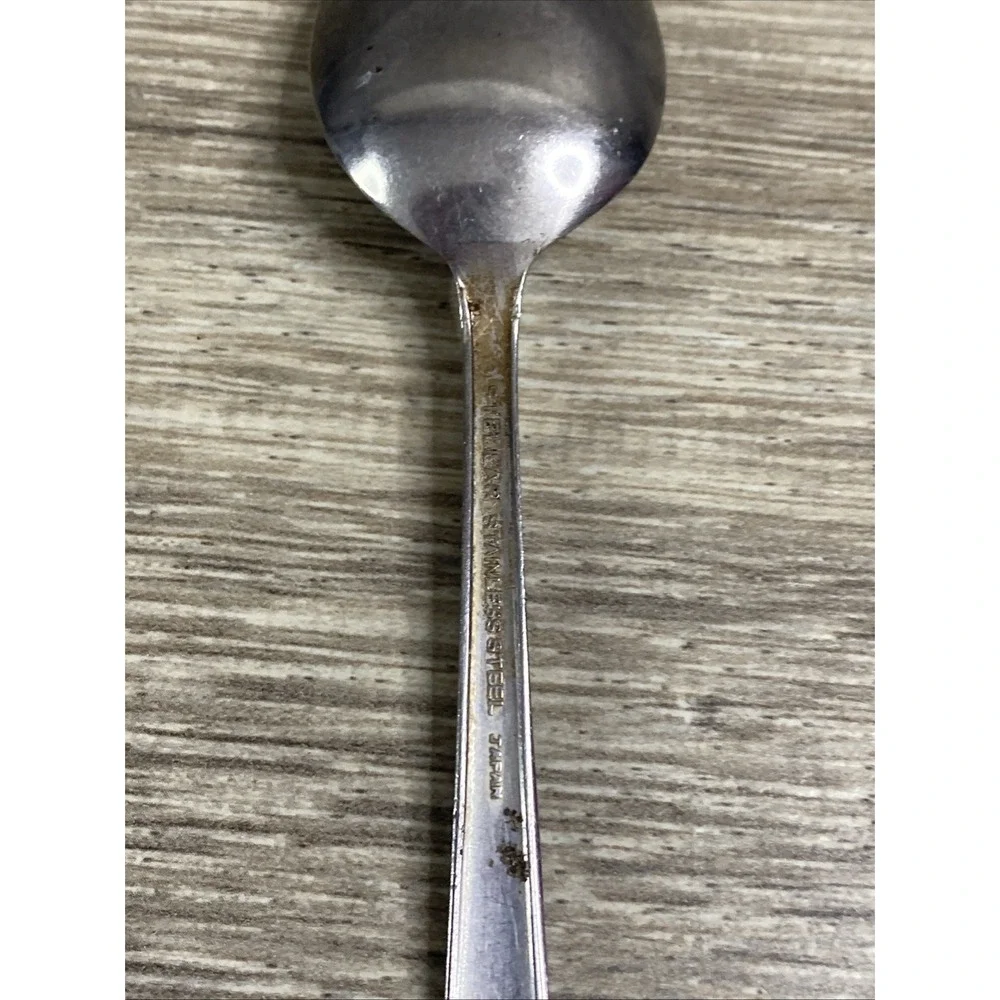 TeaSpoon Stellar Stainless Steel‎ Made In Japan VINTAGE